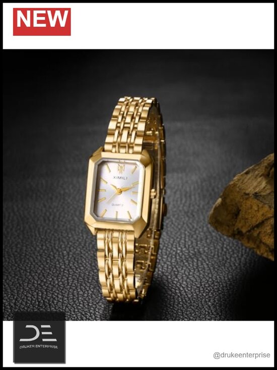 Women\'s Square Bracelet Watch Stainless Steel Strap Analog Quartz Elegant Wrist main image 5